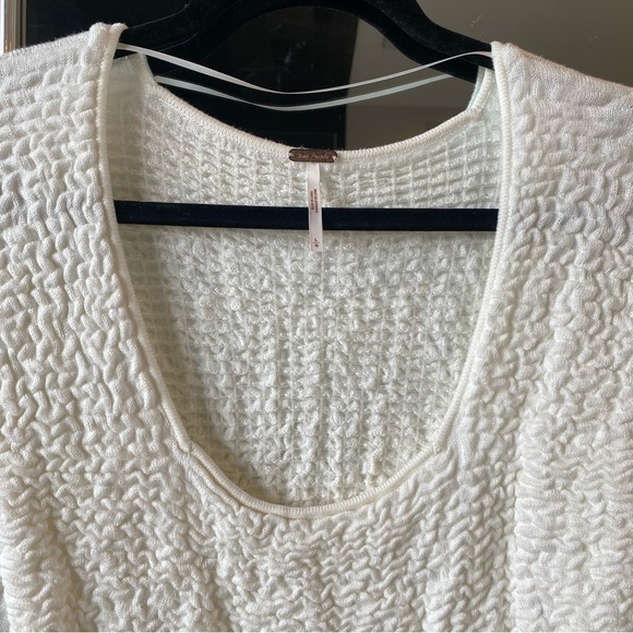 Free People Free Spirit Pullover in Cream - Picture 5 of 11